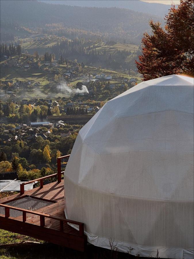 Hotel Глемпінг Де Вайб à Vorokhta Extérieur photo